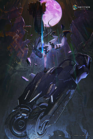 ブラック★★ロックシューター DAWN FALL エンプレス　ティザービジュアル ブラックロックシューター DAWN FALL『エンプレス【BRS