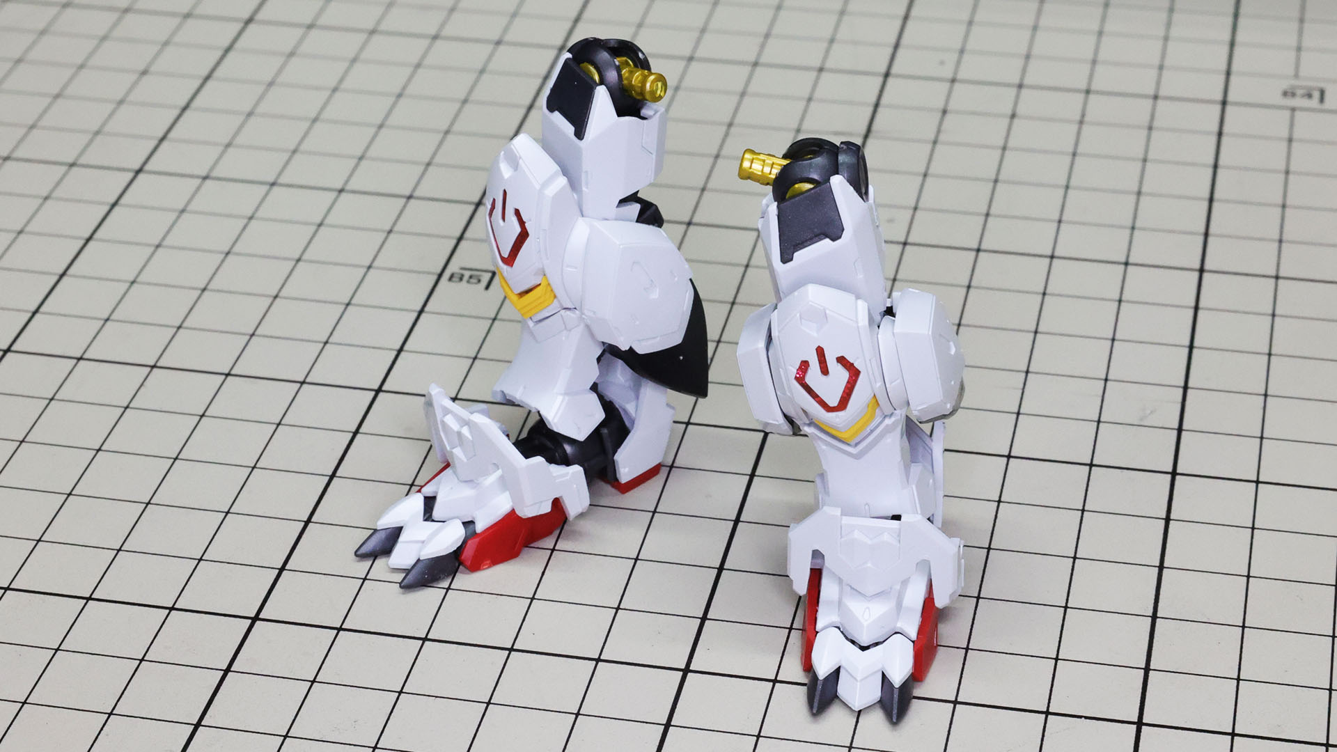 すごい密度感とディテールをもった脚部