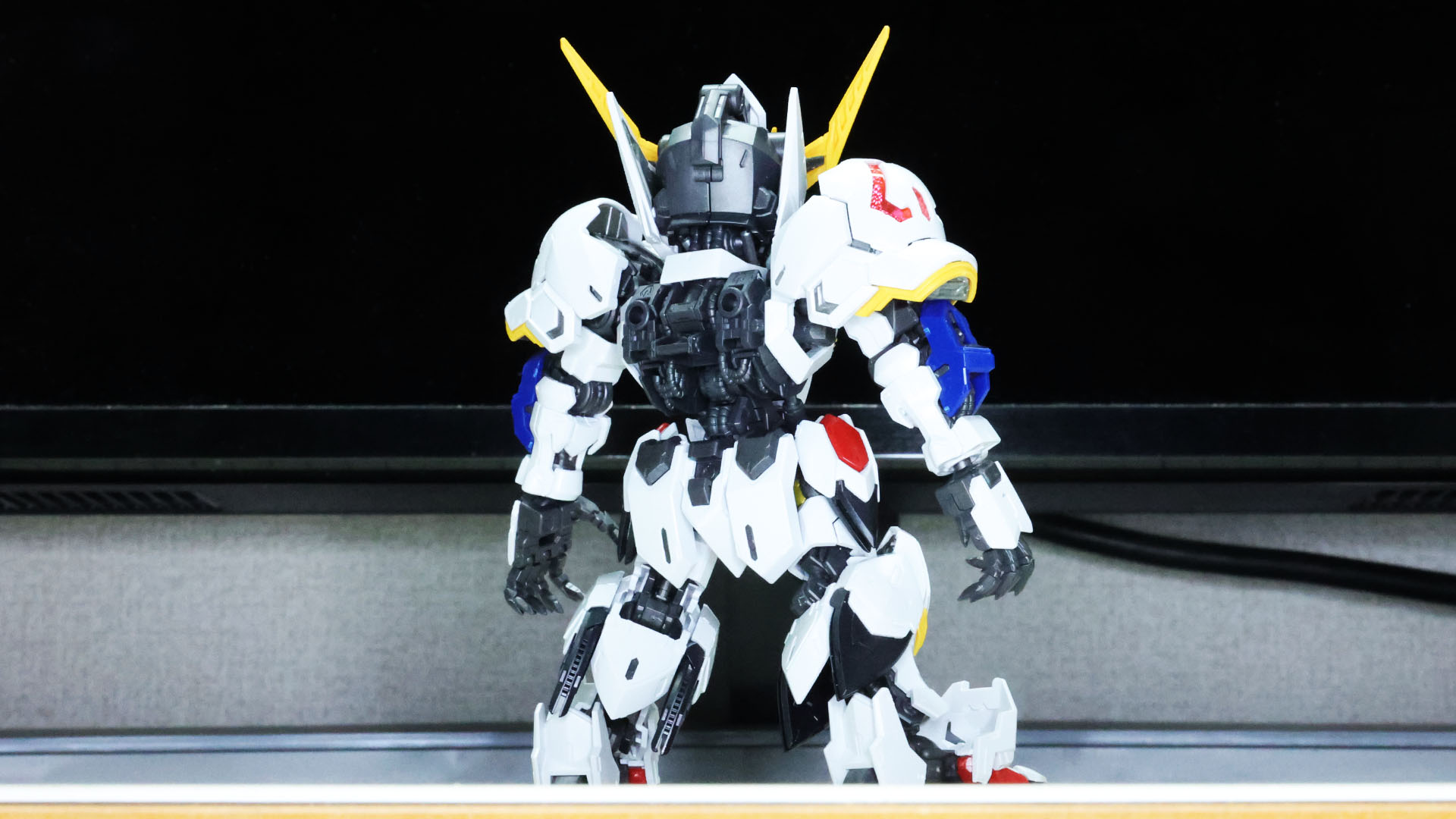 この後バックパックと装備を組みます