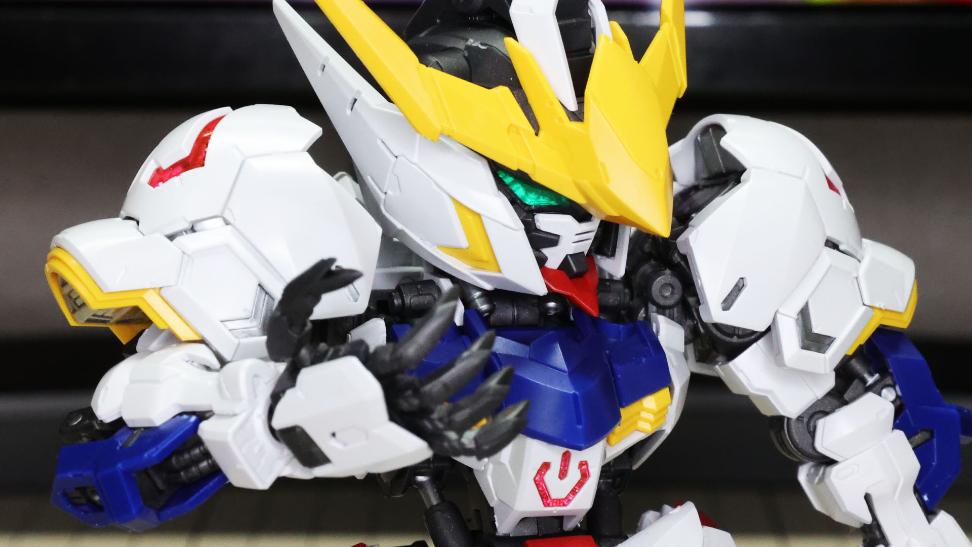 バルバトス完成！SDのスタイリングでもバルバトスの凶暴さを感じさせる！