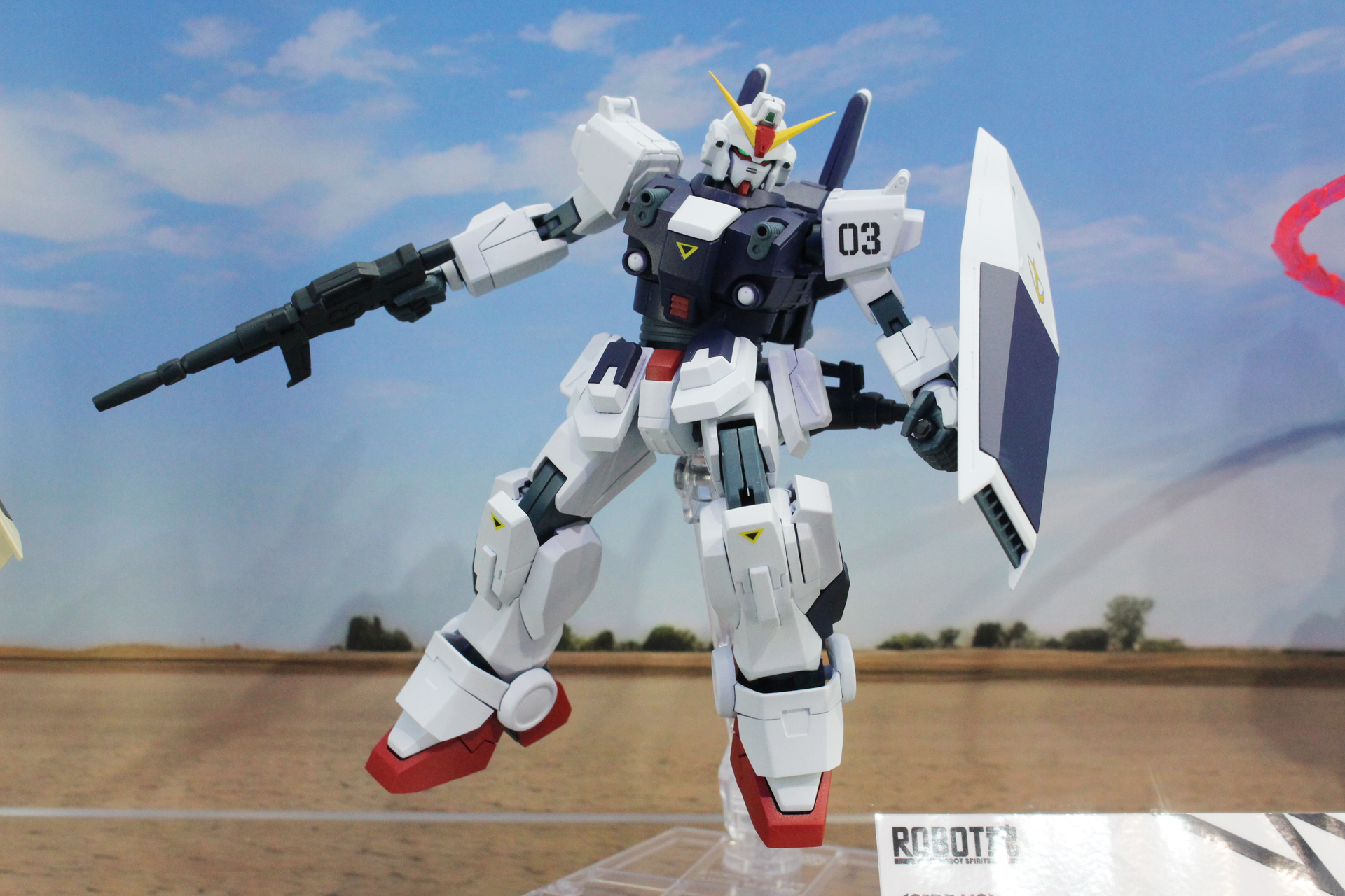 「ROBOT魂＜SIDE MS＞ RX-79BD-3 ブルーディスティニー3号機 ver. A.N.I.M.E」。参考出品。発売日、価格は未定