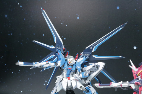 L ROBOT魂 ライジングフリーダム イモータルジャスティス セット 機動戦士ガンダムSEED FREEDOM」ライジングフリーダムと