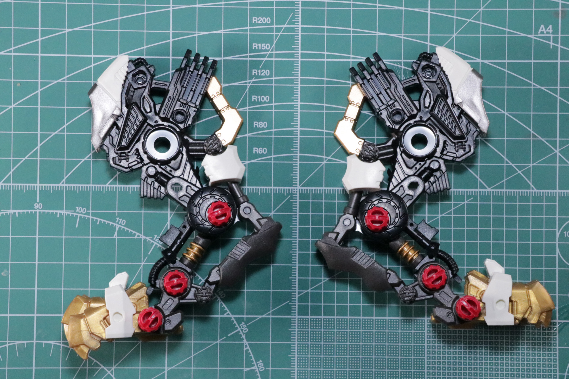 パーツ数は多めだが、その分細かなメカニック描写も取りこまれている。