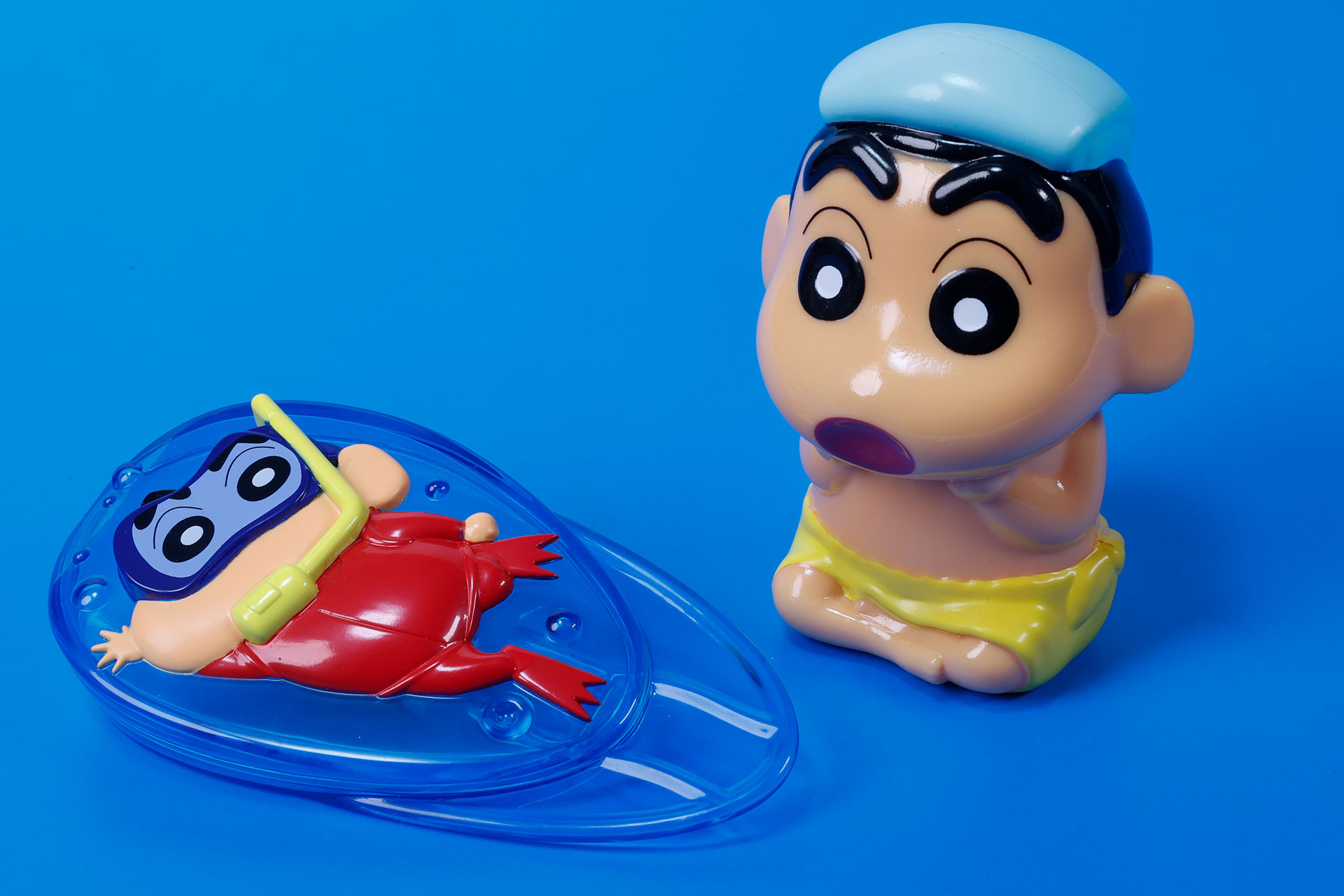 お風呂でしんちゃんと一緒に遊ぼう！