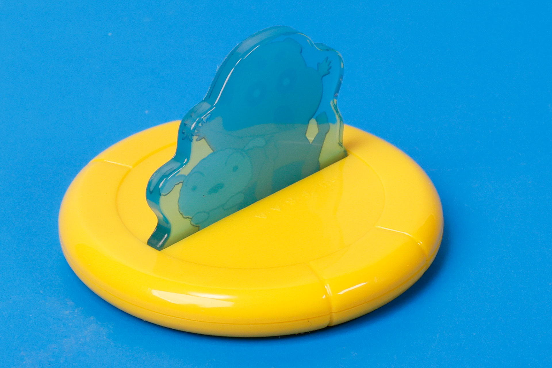 黄色いボート部分には、細かい模様も入れられている