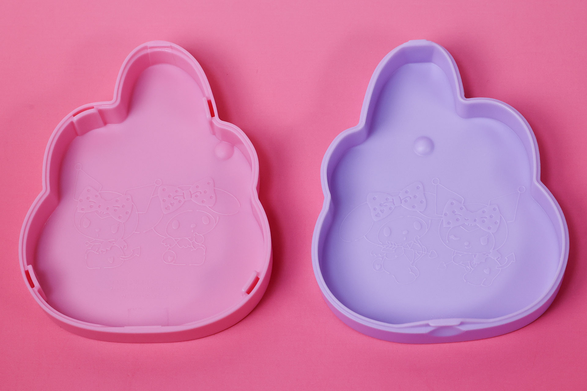 ケースを明けたところ。中にもイラストが描かれている