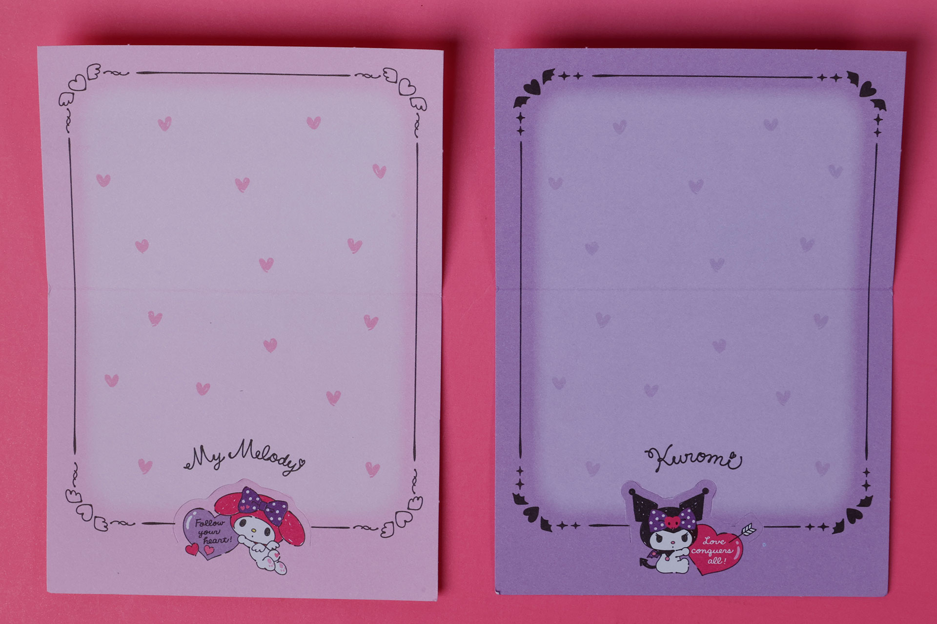 こちらはメッセージカードの反対側だ