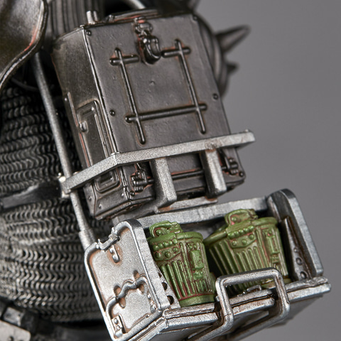 海洋堂、「タケヤ式自在置物 プロテクトギア『34年式特殊増加装甲』黒