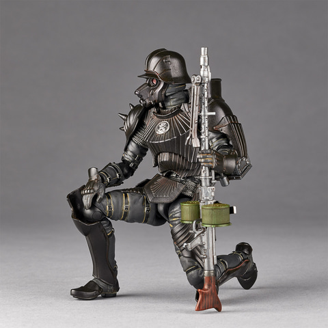 海洋堂、「タケヤ式自在置物 プロテクトギア『34年式特殊増加装甲』黒