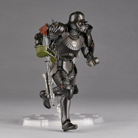 海洋堂、「タケヤ式自在置物 プロテクトギア『34年式特殊増加装甲』黒