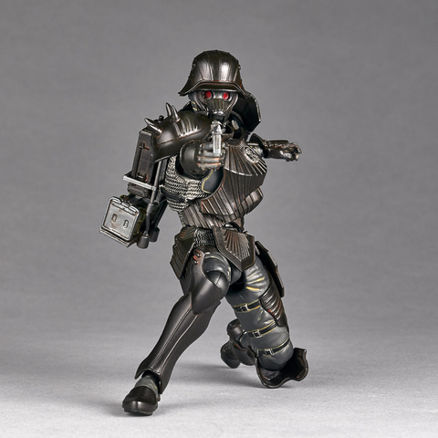 海洋堂、「タケヤ式自在置物 プロテクトギア『34年式特殊増加装甲』黒