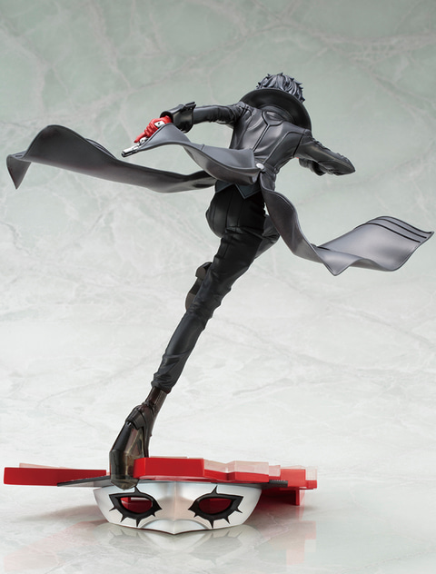 ARTFX J 主人公 怪盗ver.+モルガナぬいぐるみ ペルソナ5 ペルソナ5」よりフィギュア「ARTFX J 主人公 怪盗ver.」再販決定
