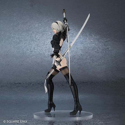 NieR:Automata」より“白の契約”と“白の約定”を携えた2Bをフィギュア化