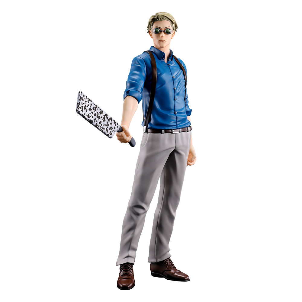 冷静沈着な「七海建人」が一番くじ初フィギュア化。サスペンダー衣装で登場する