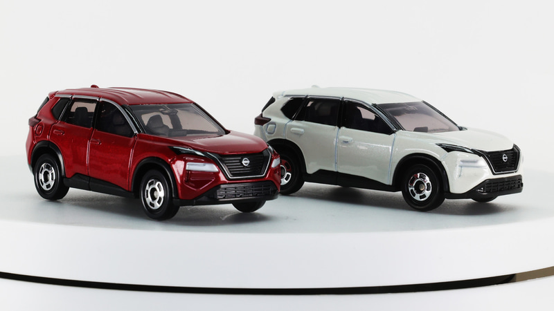 SUVの力強さを持つ実車の魅力をよくあらわしています