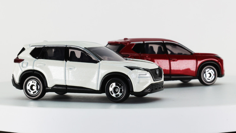 SUVならではの車体下部の樹脂調パーツが躍動感を感じさせます