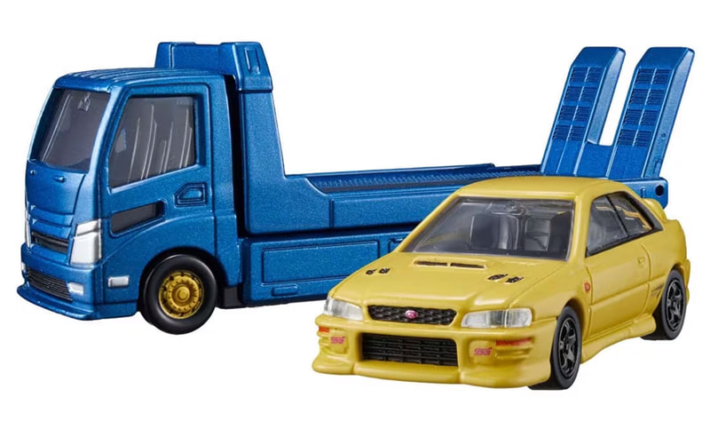 トミカプレミアム tomicaトランスポーター スバル インプレッサ WRX タイプR STiバージョン