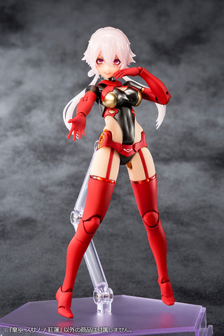 メガミデバイス、「皇巫 スサノヲ 紅蓮」が10月24日に予約開始