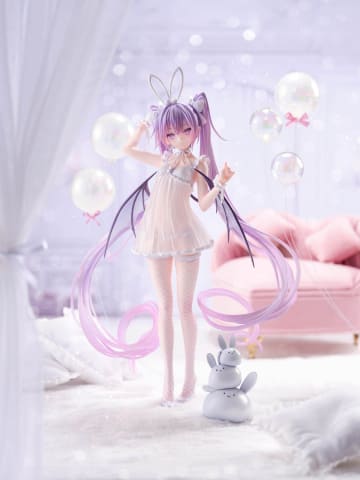 スケスケなウサミミランジェリー姿の「イヴ」がスケールフィギュアで