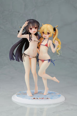 まいてつ Last Run !!」より“ハチロク”と“オリヴィ”のビキニ姿