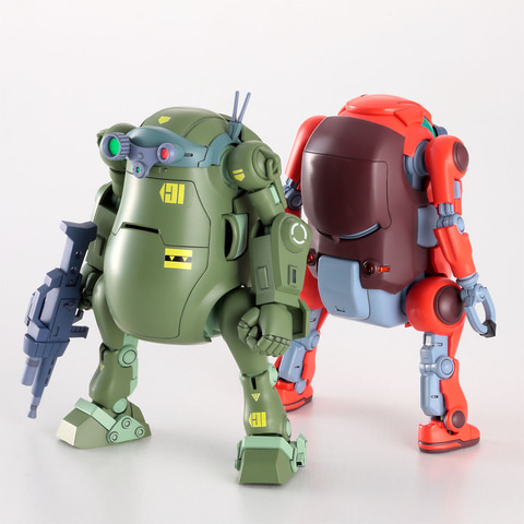 メカトロウィーゴ ボトムズコラボ」プラモデル第1弾の完成見本が公開