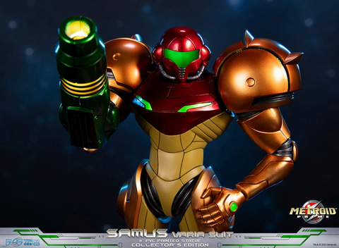 メトロイドプライム」よりバリアスーツ装着のサムス・アランがPVC