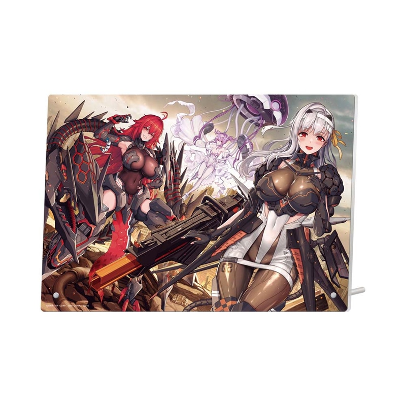 D賞 描きおろしアクリルボード ヘレティック部隊