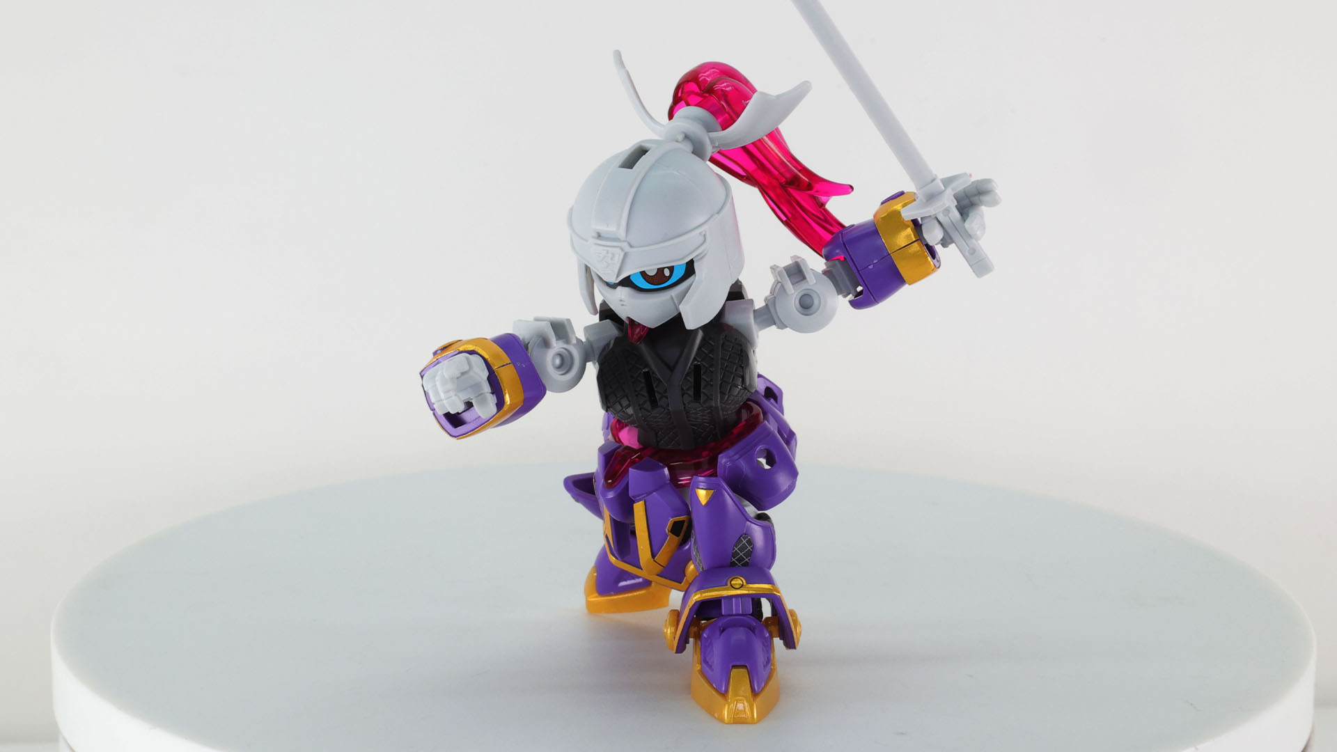 SDスタイルでも軽装モードになれば可動域が広がります