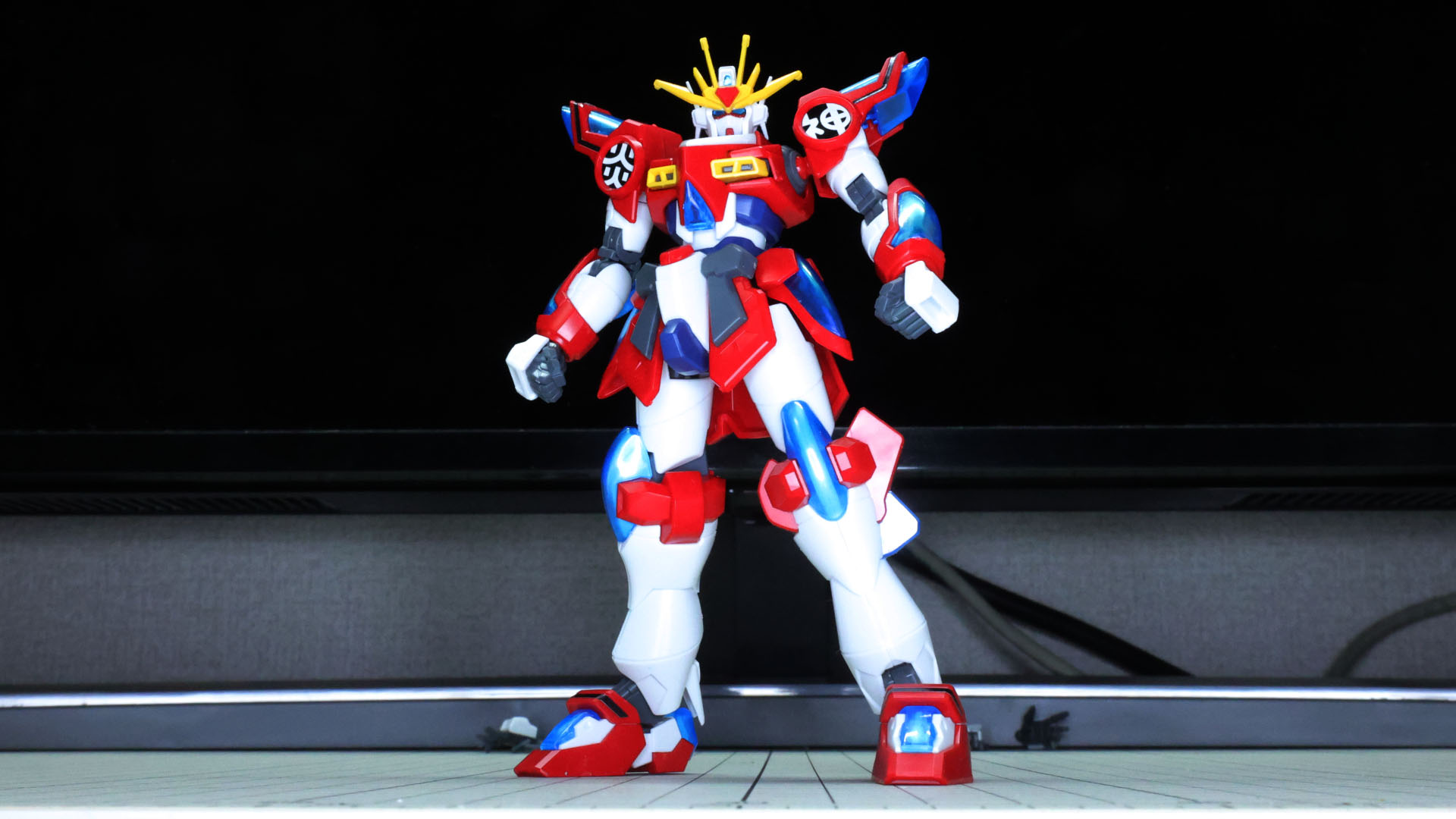 神バーニングガンダム本体完成！