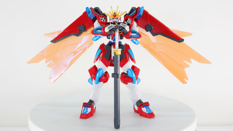 レビュー】ガンプラ「HG 1/144 神バーニングガンダム」レビュー カミキ