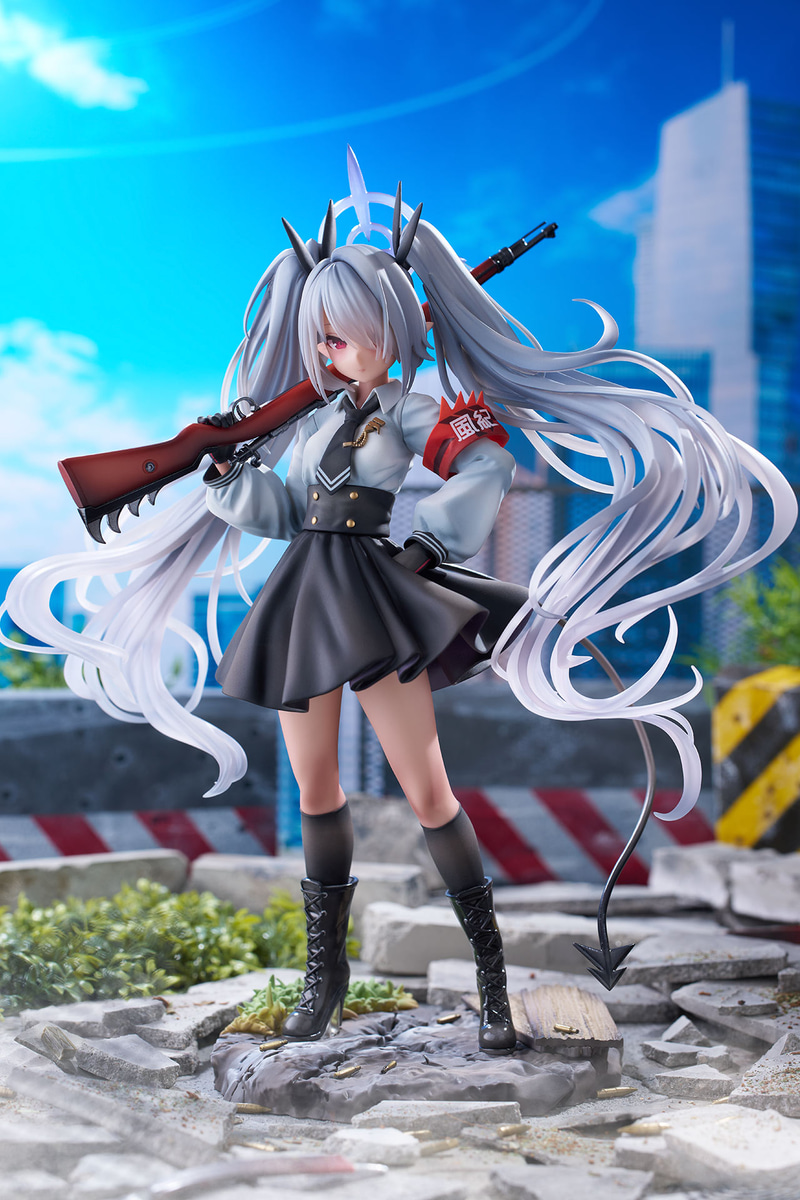 照れ顔差し替えパーツを取り付けた状態