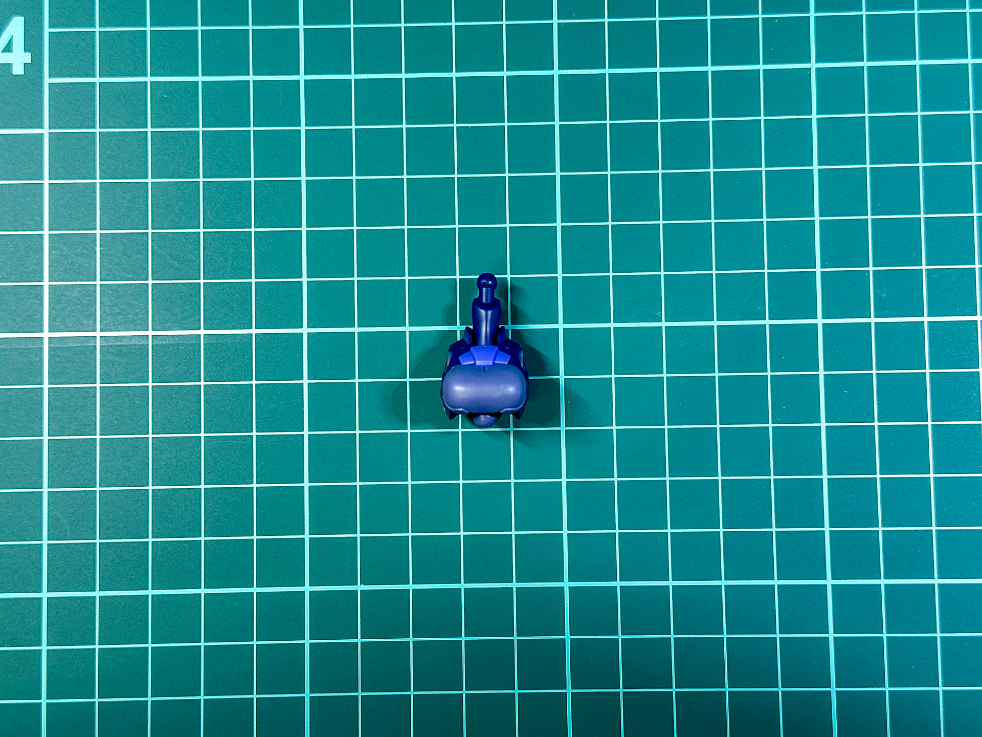 組立が完了した胸部パーツ。TYPE-Aからの変更点として胸パーツの形状が変更されています。