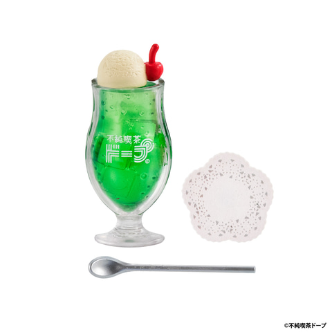 昭和レトロなネオ喫茶「不純喫茶ドープ」のミニチュアがガシャポンで