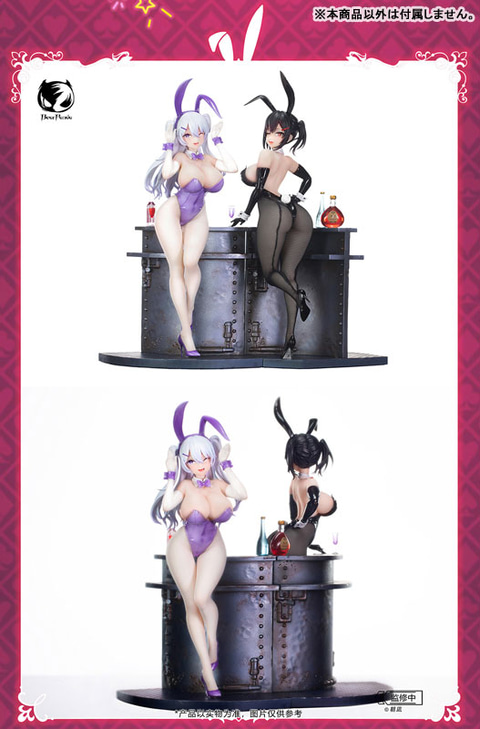 朝凪　バニー　BearPanda　フィギュア Bearpanda 1/6 バニーガール：凛 illustration by 朝凪 完成品
