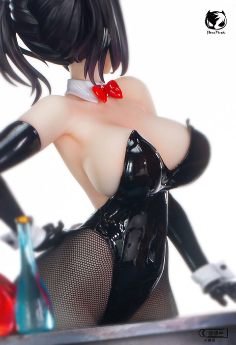 BearPanda 朝凪氏イラスト「バニー シア＆凛 1/6フィギュア 朝凪氏によるオリキャラ「凛」と「シア」のバニーフィギュアが