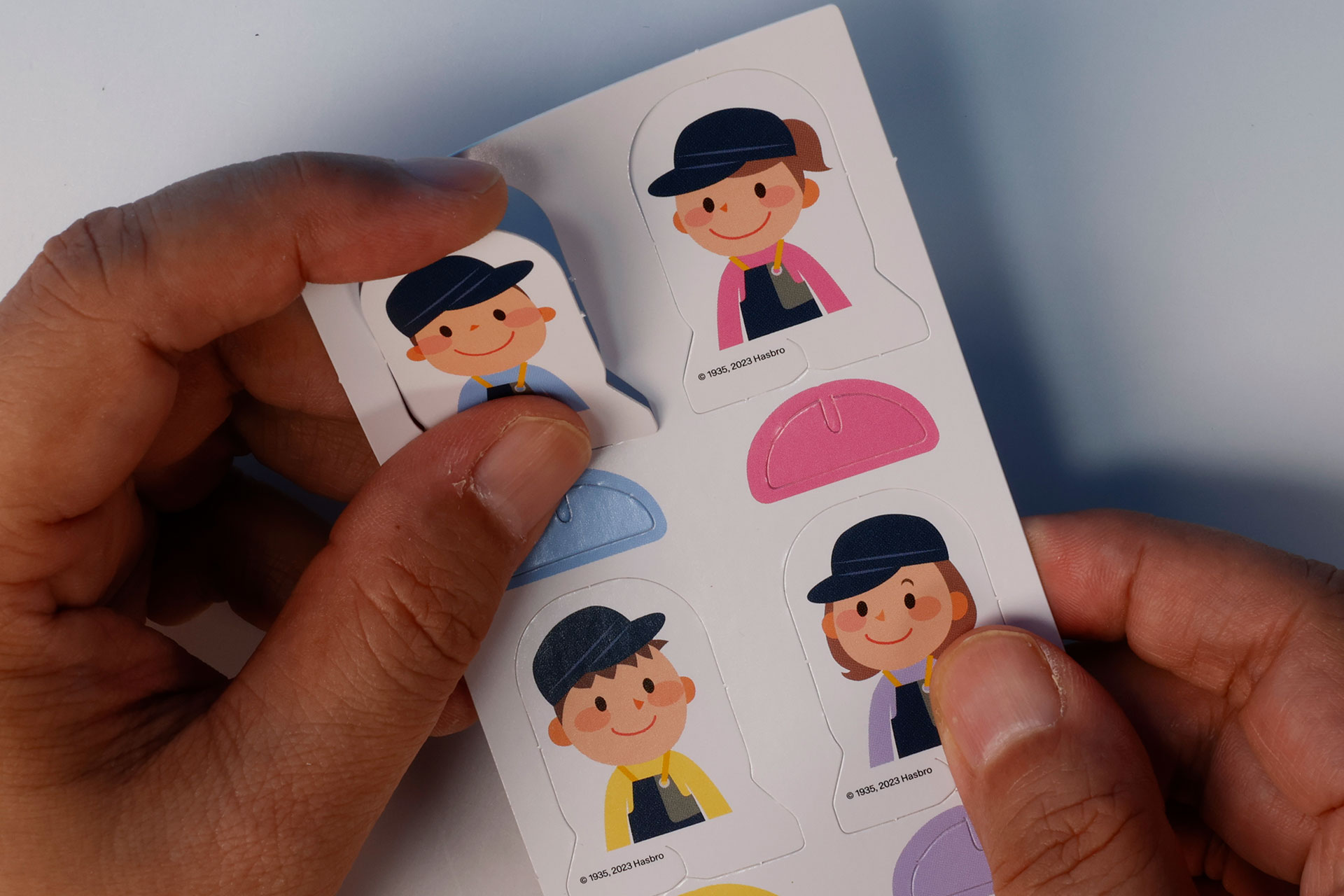 最初にプレイヤーコマを切り離しておこう