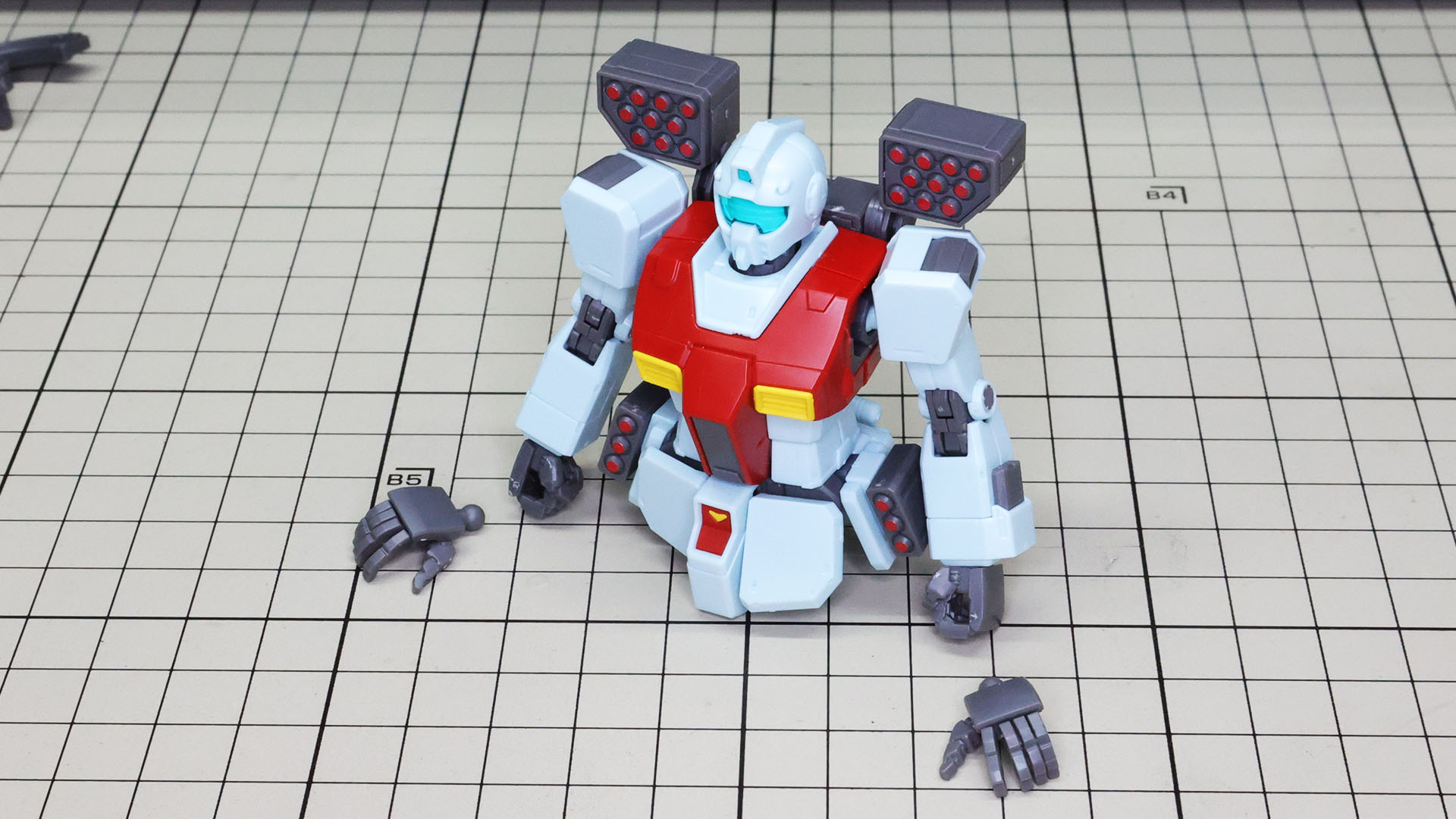 ボディとドッキングさせたらなんとバランスの良いこと！