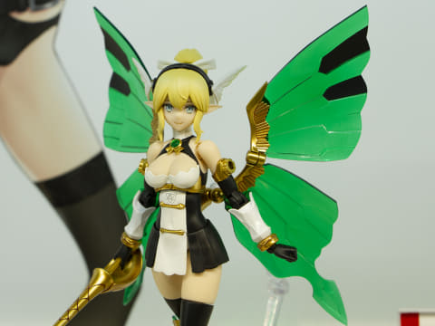 PLAMAX」の美少女プラモデルが多数展示！ 「ギルプリ」よりルイーザの