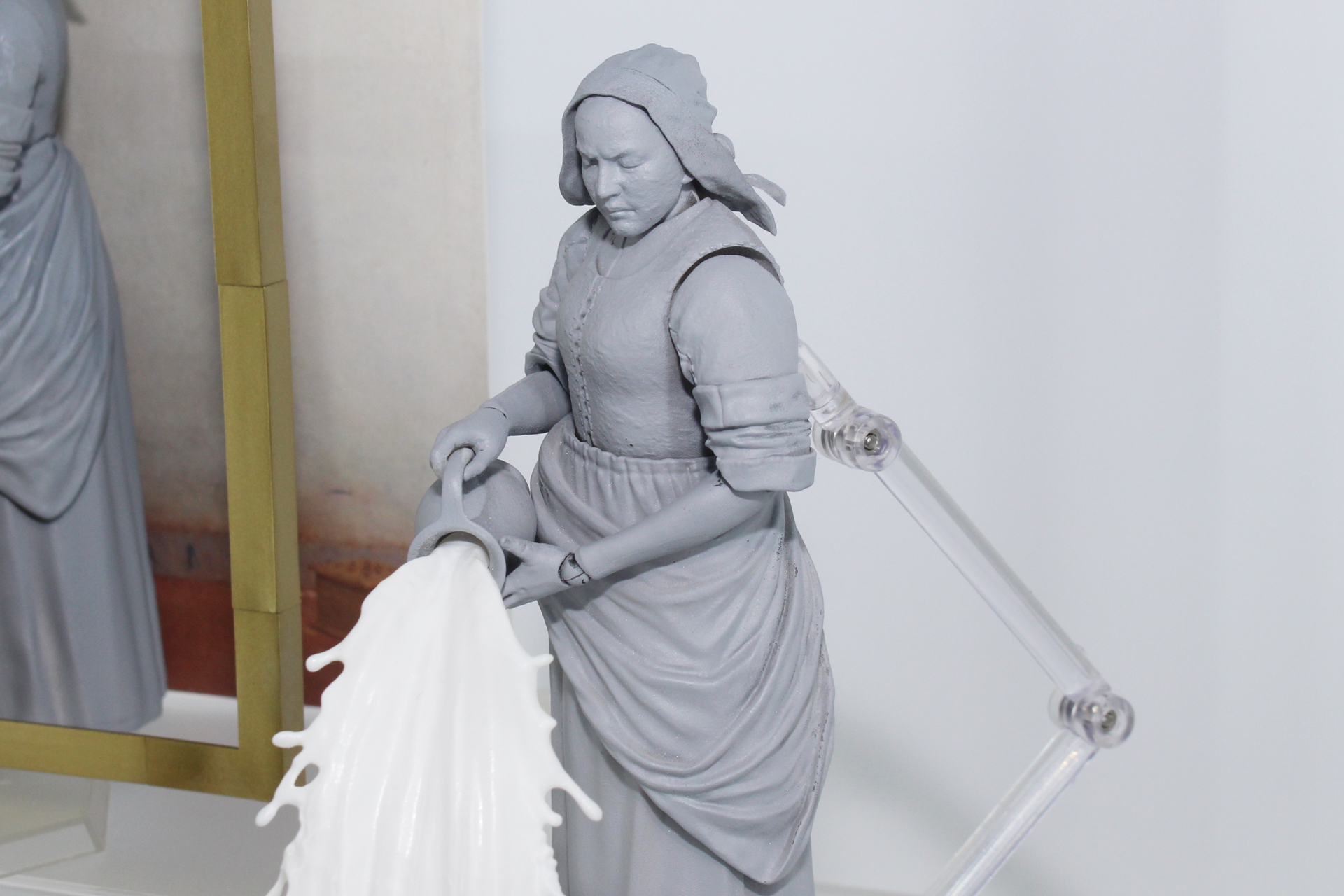 「テーブル美術館」シリーズらしい、キャラクターの表情や衣装も精密に再現