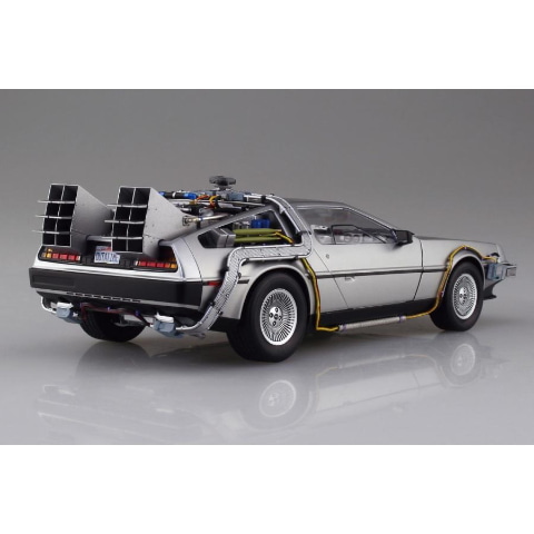 ▼▼アオシマオンラインショップ限定 1/24 タイムマシンバックトゥザフューチャー Part1 ムービーメカシリーズ BT-01 1/24 バック・トゥ・ザ・フューチャー PartⅠ タイムマシン