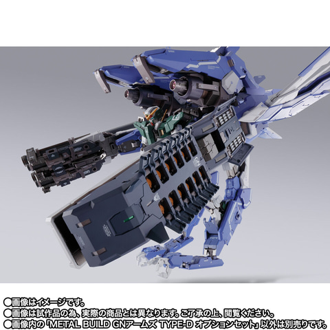 超大型装備での圧倒！ 「METAL BUILD GNアームズ TYPE-D