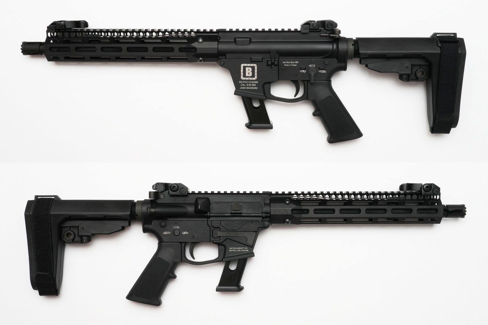 右側面と左側面