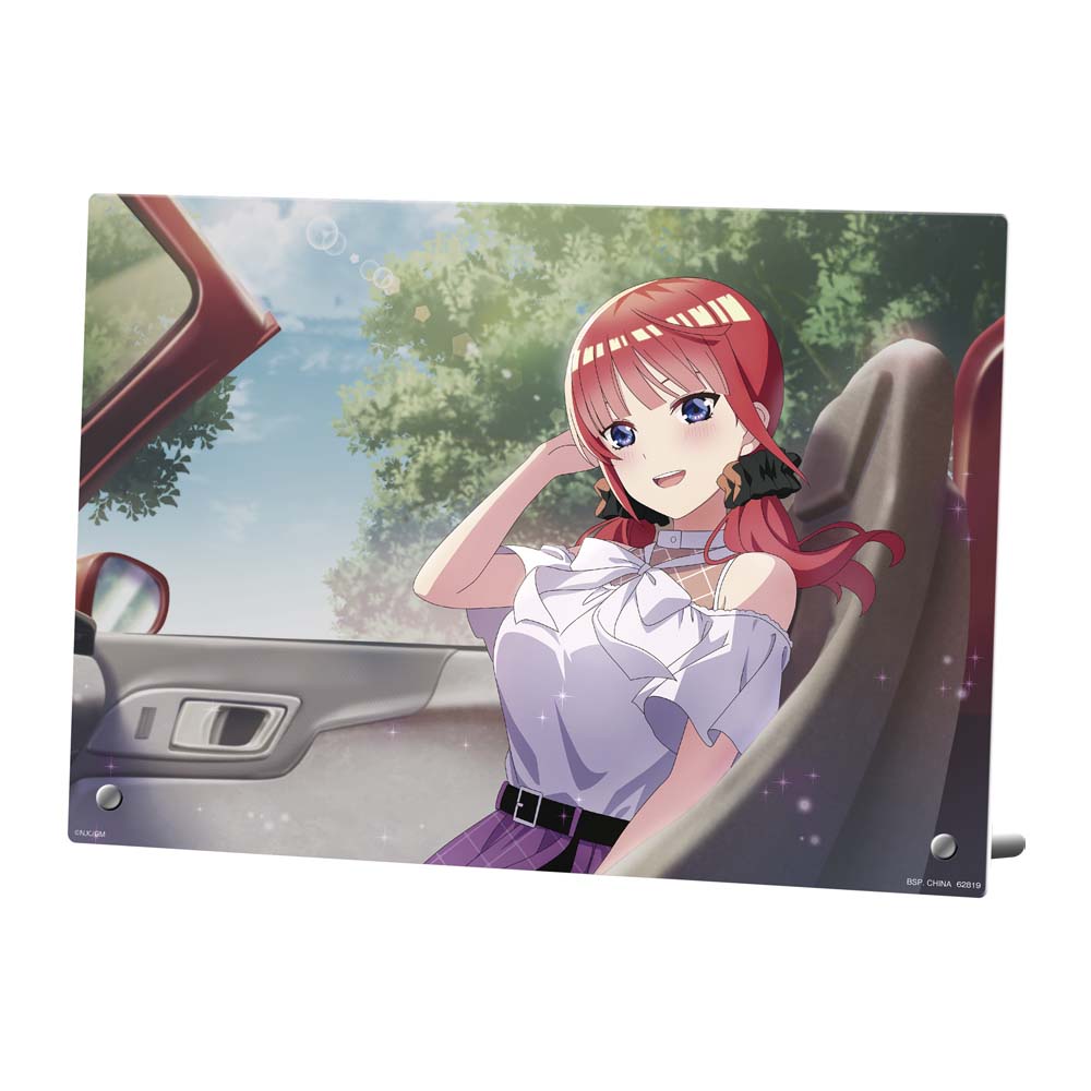 D賞：中野二乃 描きおろしアクリルボード