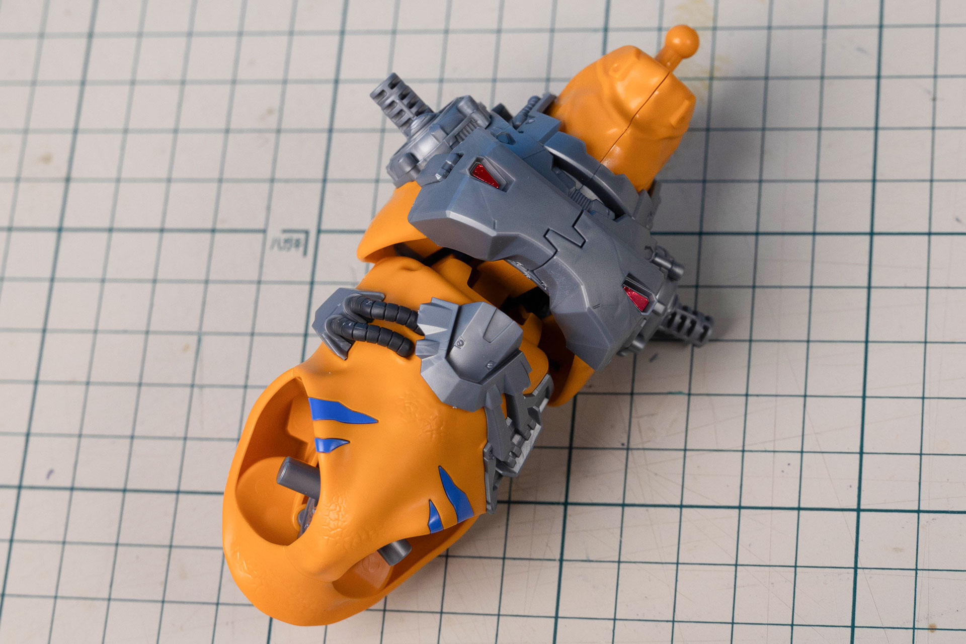 これで胴体部分は完成！