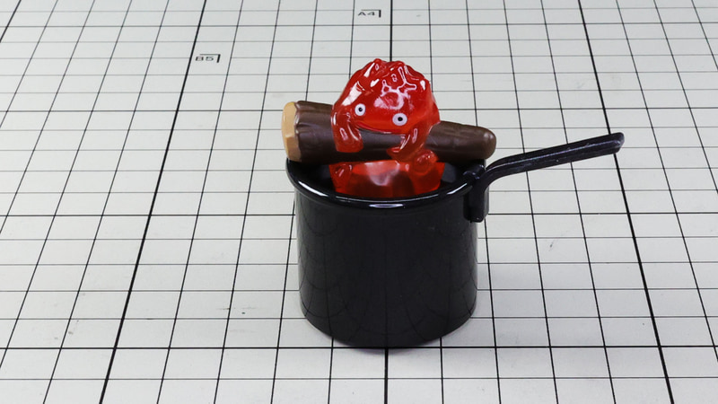 前：あわわとなっているカルシファーがかわいい！