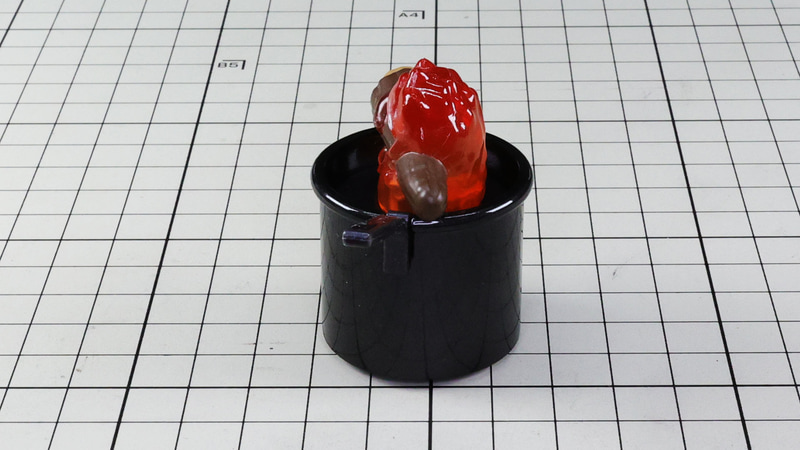 横：薪にしがみついています