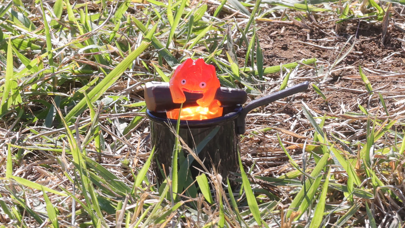 カルシファー燃え盛っています！