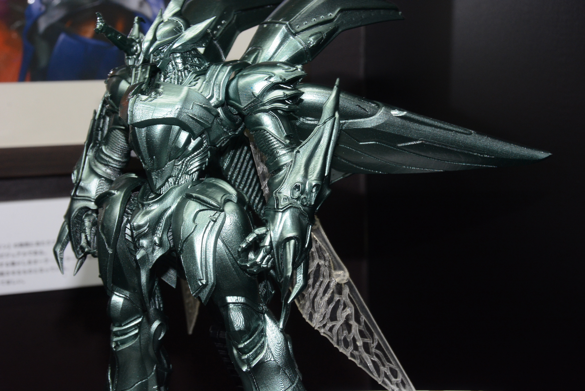 手原型でのヴェルビン。これにどのように可動が仕込まれていくのだろうか？