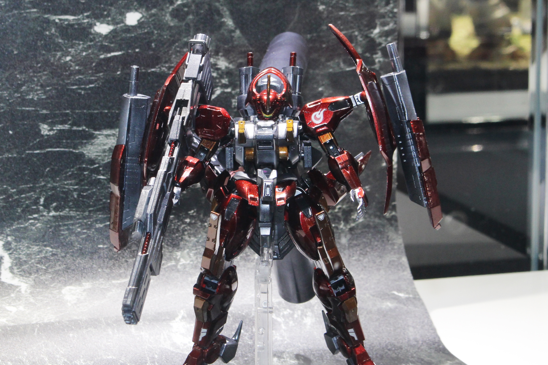 タイトル：サイコバルデ／制作者：プラム／使用キット：HG 1/144 ダリルバルデ他