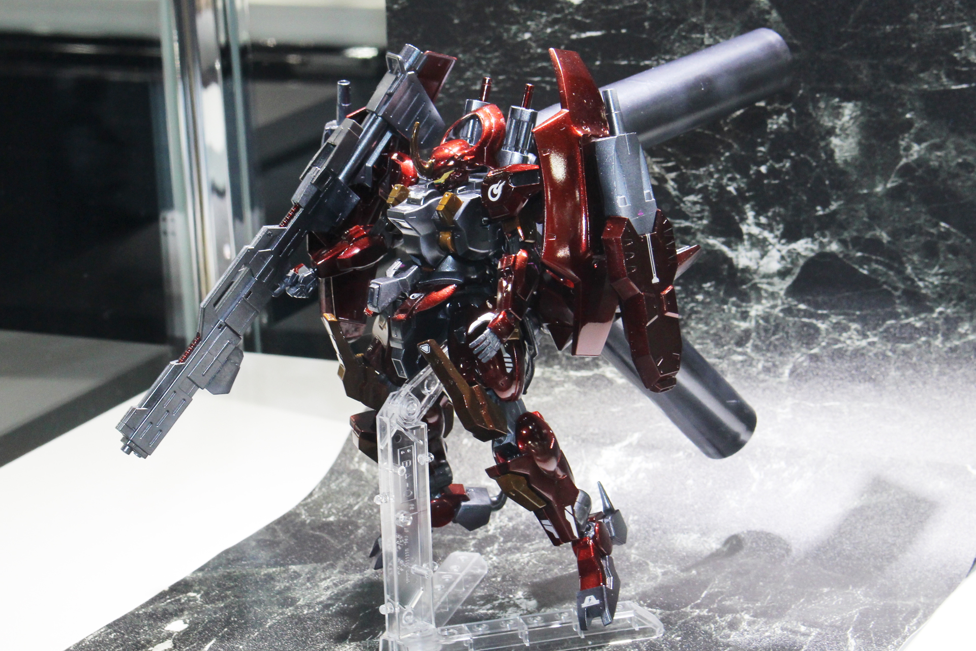 タイトル：サイコバルデ／制作者：プラム／使用キット：HG 1/144 ダリルバルデ他